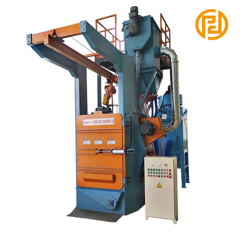 Hook Type Stahl Sandschoss Blasting Maschinn fir Automobil Deeler