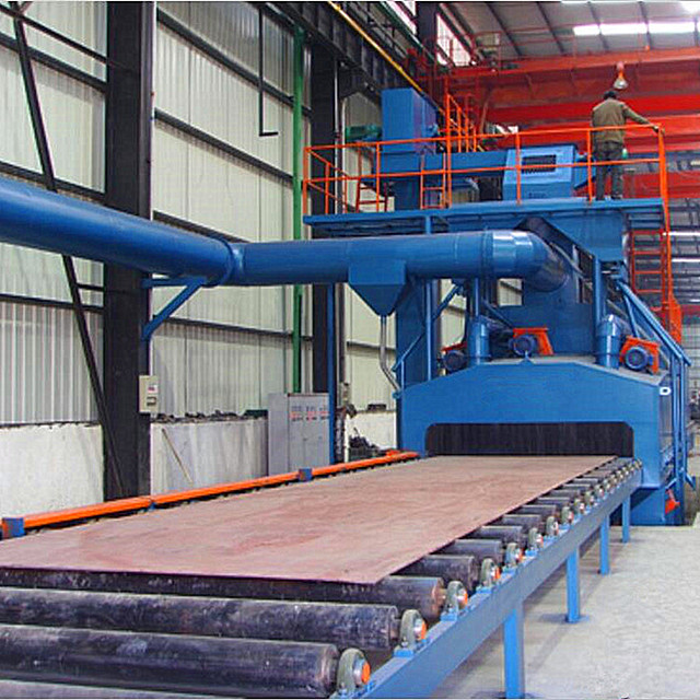 Roller Conveyor Shot Sprengmaschinn